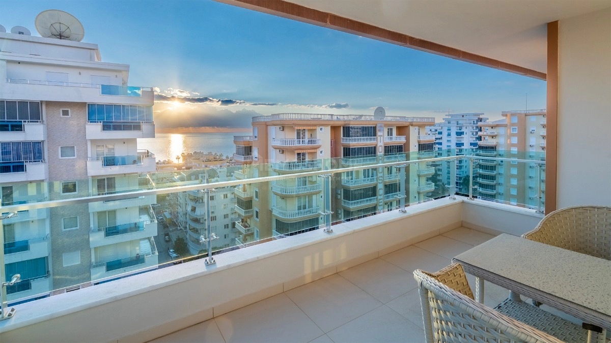 Mahmutlar’da Deniz Manzaralı Dubleks