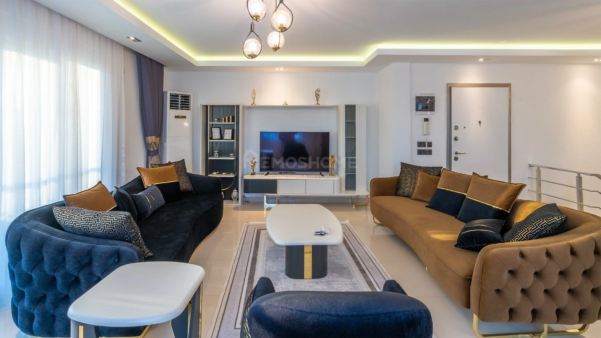 Mahmutlar’da Deniz Manzaralı Dubleks