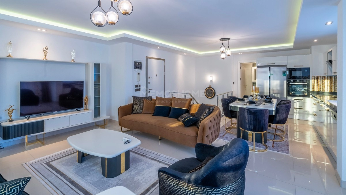 Mahmutlar’da Deniz Manzaralı Dubleks