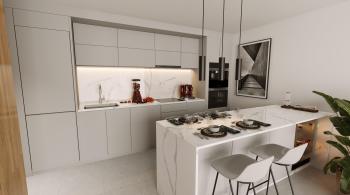 Kıbrıs Girne Merkez Modern Ödeme Planlı Satılık 1+1 Daire – VRF Akıllı Ev Sistemi ve Beyaz Eşyalar Dahil