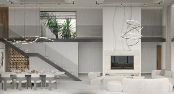 Kıbrıs Girne Esentepe Bölgesinde Full Deniz Manzaralı Satılık 4+1 Lüx Villa