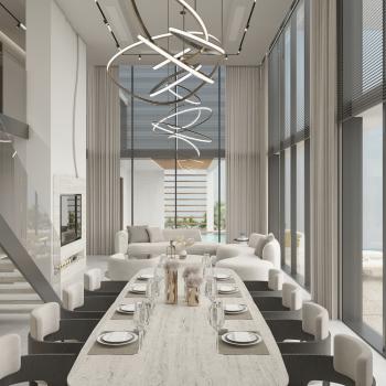 Kıbrıs Girne Esentepe Bölgesinde Full Deniz Manzaralı Satılık 4+1 Lüx Villa