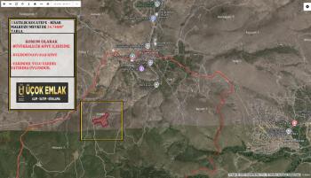 AFYON ÜÇOK EMLAKTAN KOCATEPE HİSAR DA SATILIK 34.740M² TARLA