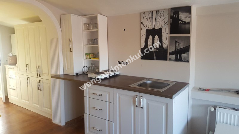 TEVFİK TURA APT 1+0 50 m2 EŞYALI KİRALIK ÇATI KATI DAİRE