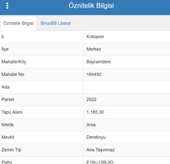KIRKLARELİ MERKEZ BAYRAMDERE KÖYÜ'NDE SATILIK ARSA (TR/ENG)