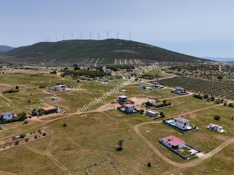 DİDİM BALOVADA VİLLALAR BÖLGESİNDE SATILIK İMARLI ARSA