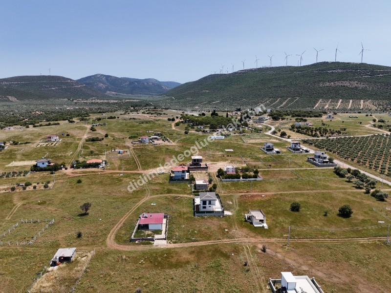 DİDİM BALOVADA VİLLALAR BÖLGESİNDE SATILIK İMARLI ARSA