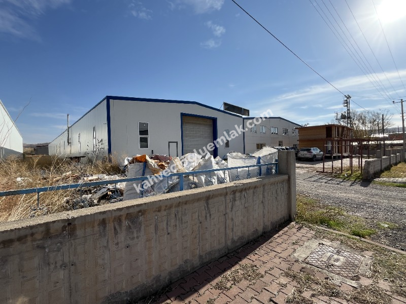 KAHVECİOĞLU EMLAK'DAN ORGANİZE SATILIK FABRİKA