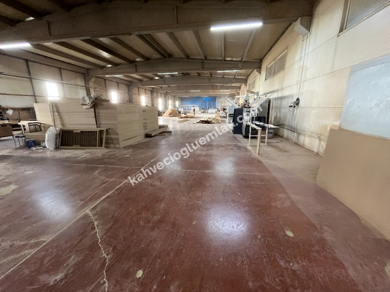 KAHVECİOĞLU EMLAK'DAN ORGANİZE SATILIK FABRİKA