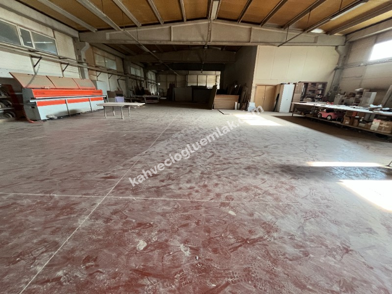 KAHVECİOĞLU EMLAK'DAN ORGANİZE SATILIK FABRİKA