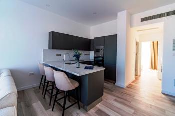 KKTC Girne Karşıyaka'da Site İçerisinde Anahtar Teslim Ödeme Planlı Satılık 1+1 Özel Teraslı Penthouse