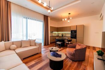 KKTC Girne Karşıyaka'da Site İçerisinde Anahtar Teslim Ödeme Planlı Satılık 2+1 Özel Teraslı Penthouse