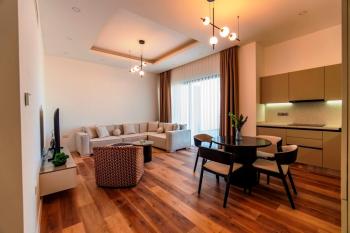 KKTC Girne Karşıyaka'da Site İçerisinde Anahtar Teslim Ödeme Planlı Satılık 2+1 Özel Teraslı Penthouse