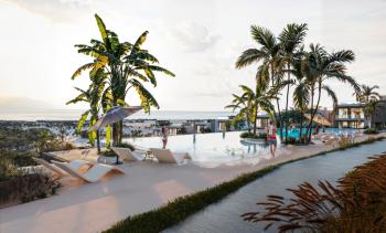 KKTC Girne Lapta'da Muhteşem Bir Proje... Full Donanımlı Site İçerisinde Ödeme Planlı Satılık 1+1 Özel Teralı Penthouse