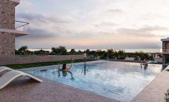 KKTC Girne Lapta'da Muhteşem Bir Proje... Full Donanımlı Site İçerisinde Ödeme Planlı Satılık 2+1 Özel Teraslı Penthouse