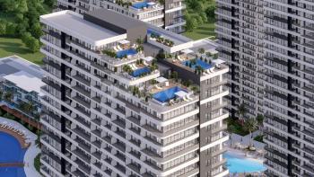 Kıbrıs İskele Long Beach Bölgesinde Satılık 3+1 Penthouse Daire 