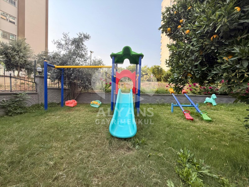 ALYANS'TAN LÜKS SİTE İÇİ FULL SOSYAL ALANLI KİRALIK 1+1 