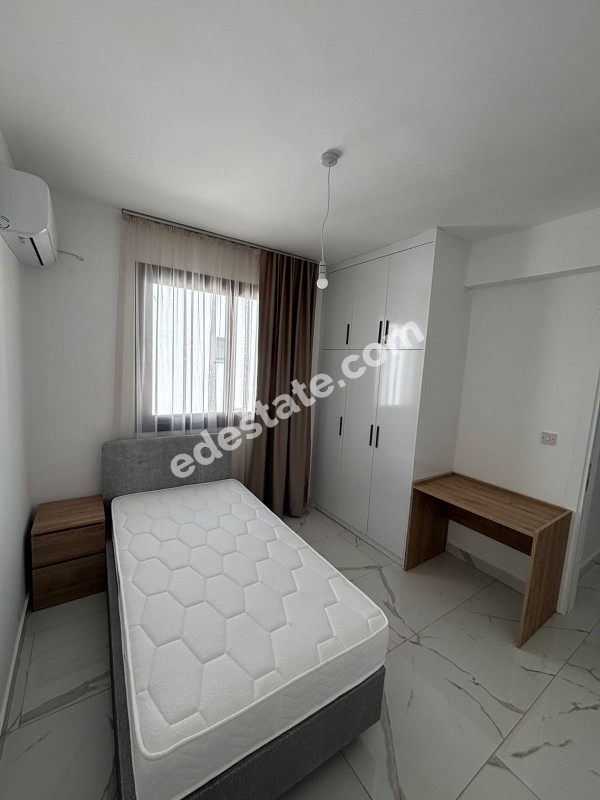 Lefkoşa Gönyeli'de Full Eşyalı Kiralık 2+1 Yeni Daire  