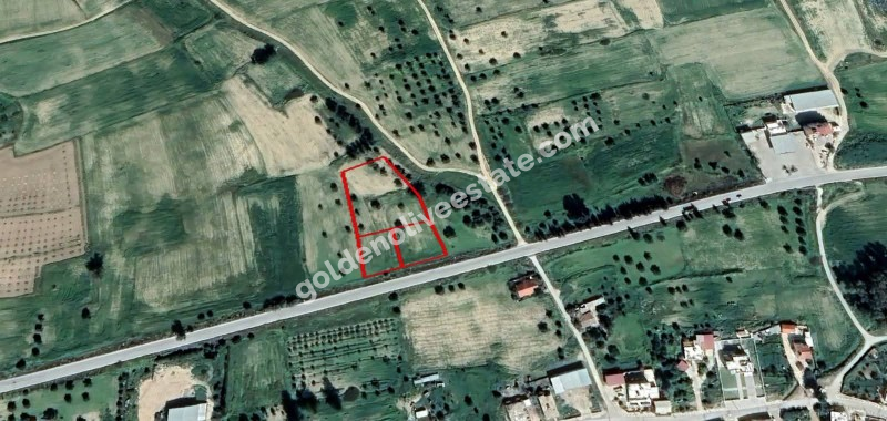 Akova- Geçitkale/iskele anayolu üzeri   -SATILIK ARAZİ