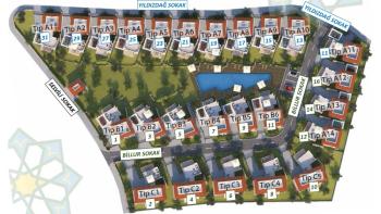 Kıbrıs Girne Doğanköy Bölgesinde Site İçerisinde Kiralık Lüx 3+1 Müstakil Villa