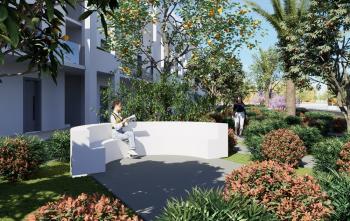 KKTC İskele Long Beach'te Site İçerisinde Denize ve Otellere Yakın Satılık 1+0 Ödeme Planlı Daireler