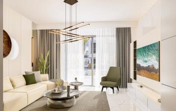 KKTC İskele Long Beach'te Site İçerisinde Denize ve Otellere Yakın Satılık 1+0 Ödeme Planlı Daireler