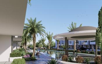 KKTC İskele Long Beach'te Site İçerisinde Denize ve Otellere Yakın Satılık 1+1 Ödeme Planlı Daireler