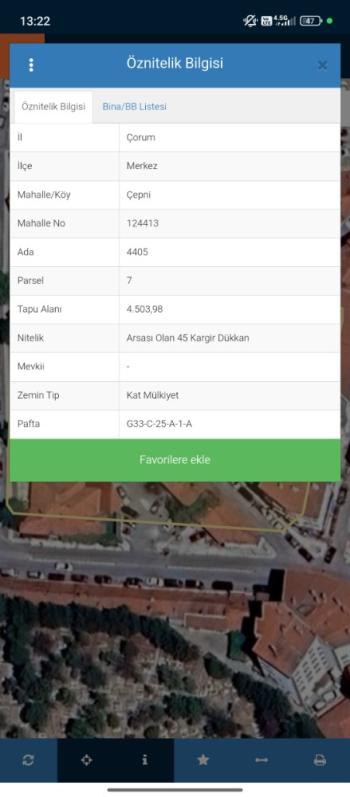 Güvenay - Çorum Çöplü Mahallesi Ulu Mezarlık Karşısı Yatırımlık Satılık Hisse