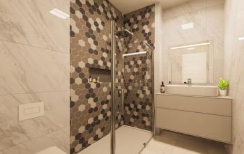 KKTC İskele Long Beach'te Site İçerisinde Denize ve Otellere Yakın Satılık Ödeme Planlı 2+1 En-Suite Daireler