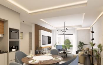 KKTC İskele Long Beach'te Site İçerisinde Denize ve Otellere Yakın Satılık Ödeme Planlı 2+1 En-Suite Daireler