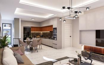 KKTC İskele Long Beach'te Site İçerisinde Denize ve Otellere Yakın Satılık Ödeme Planlı 2+1 En-Suite Daireler