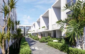 KKTC İskele Long Beach'te Site İçerisinde Denize ve Otellere Yakın Satılık Ödeme Planlı 3+1 En-Suite Penthouse