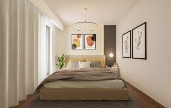 KKTC İskele Long Beach'te Site İçerisinde Denize ve Otellere Yakın Satılık Ödeme Planlı 3+1 En-Suite Penthouse