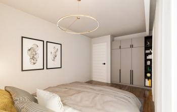 KKTC İskele Long Beach'te Site İçerisinde Denize ve Otellere Yakın Satılık Ödeme Planlı 3+1 En-Suite Penthouse