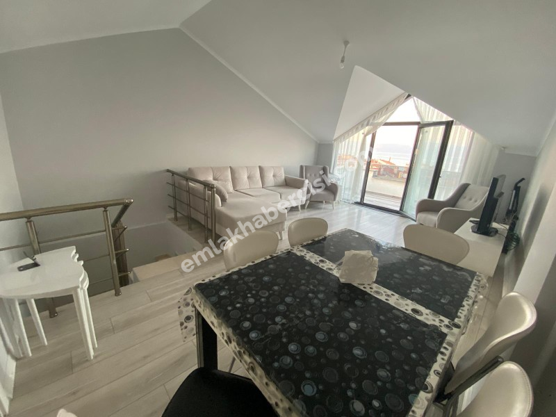 MUDANYA ÖMERBEY MERKEZDE SAHİLE 300 METRE 5 YAŞ BİNADA 186 M2 3+1 DUBLEKS DAİRE