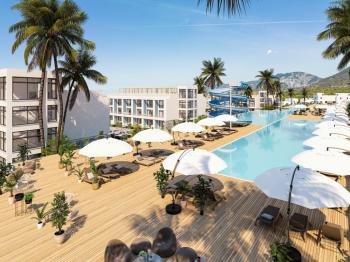 KKTC Girne Esentepe'nin En Donanımlı Sitesinde Denize 300 Metre Mesafede Satılık 1+0 Lüks Daireler