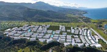 KKTC Girne Esentepe'nin En Donanımlı Sitesinde Denize 300 Metre Mesafede Satılık 1+0 Lüks Daireler