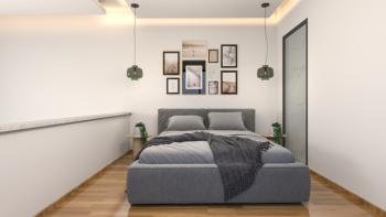 KKTC Girne Esentepe'nin En Donanımlı Sitesinde Denize 300 Metre Mesafede Satılık 1+1 Dubleks Penthouse