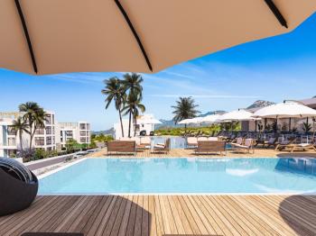 KKTC Girne Esentepe'nin En Donanımlı Sitesinde Denize 300 Metre Mesafede Satılık 2+1 Lüks Daireler