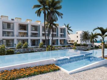 KKTC Girne Esentepe'nin En Donanımlı Sitesinde Denize 300 Metre Mesafede Satılık 3+1 En-Suite Dubleks Penthouse