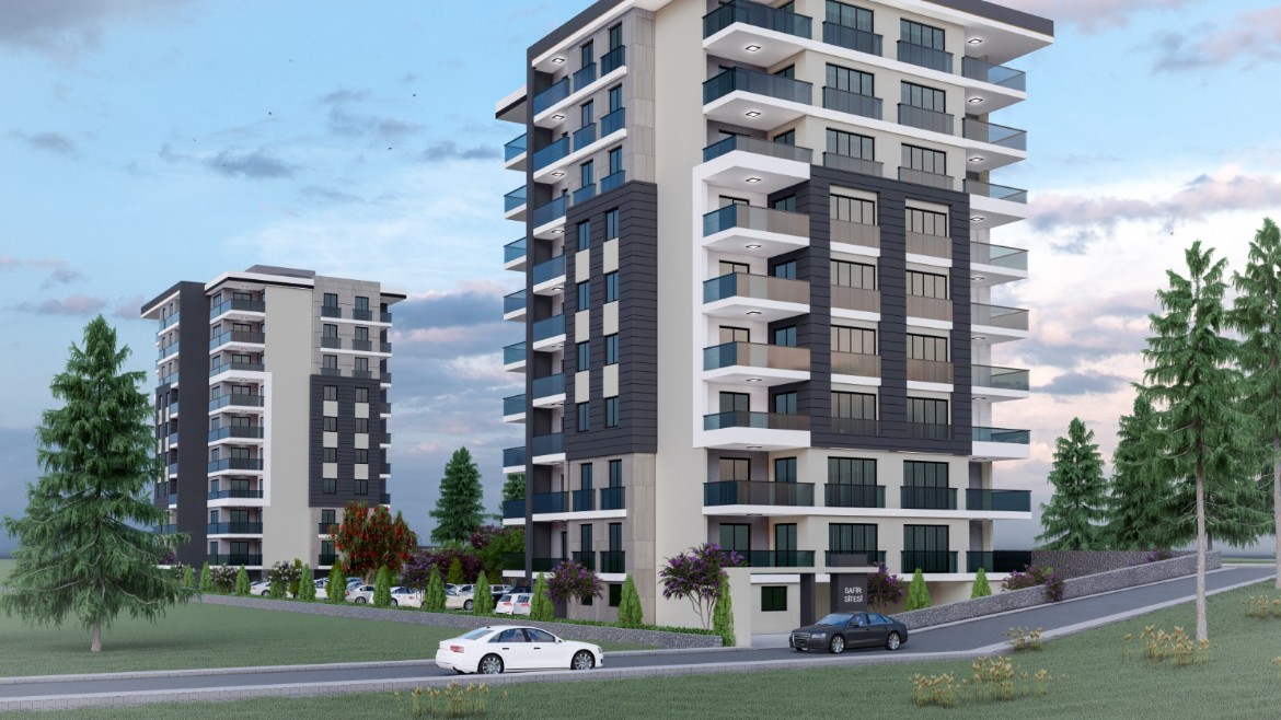 BEŞİKDÜZÜ VARDALLI'DA TOPRAKTAN SATILIK 3+1 DAİRELER