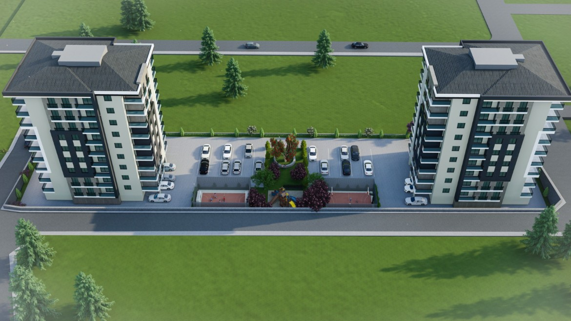 BEŞİKDÜZÜ VARDALLI'DA TOPRAKTAN SATILIK 3+1 DAİRELER