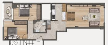 RIHTIM'DA 2+1YENİLENMİŞ 80 M2