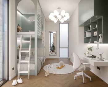 KKTC Girne Ozanköy'de Site İçerisinde Ödeme Planlı Satılık 4+1 Türk Malı Lüks Villalar