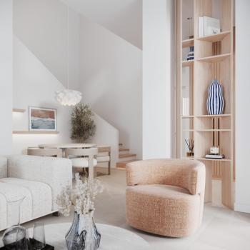 KKTC Girne Zeytinlikte Site İçerisinde Ödeme Planlı Satılık Türk Malı 3+1 Havuzlu Villalar