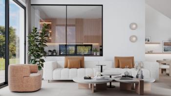 KKTC Girne Zeytinlikte Site İçerisinde Ödeme Planlı Satılık Türk Malı 3+1 Havuzlu Villalar