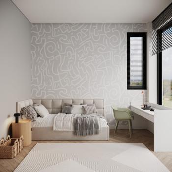 KKTC Girne Zeytinlikte Site İçerisinde Ödeme Planlı Satılık Türk Malı 3+1 Havuzlu Villalar