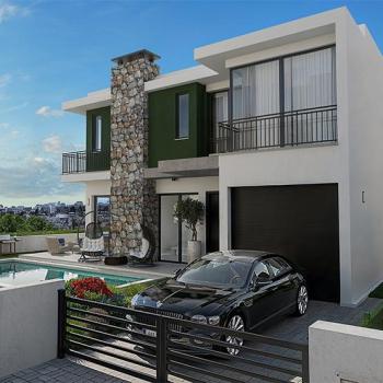 KKTC Girne Zeytinlikte Site İçerisinde Ödeme Planlı Satılık Türk Malı 3+1 Havuzlu Villalar