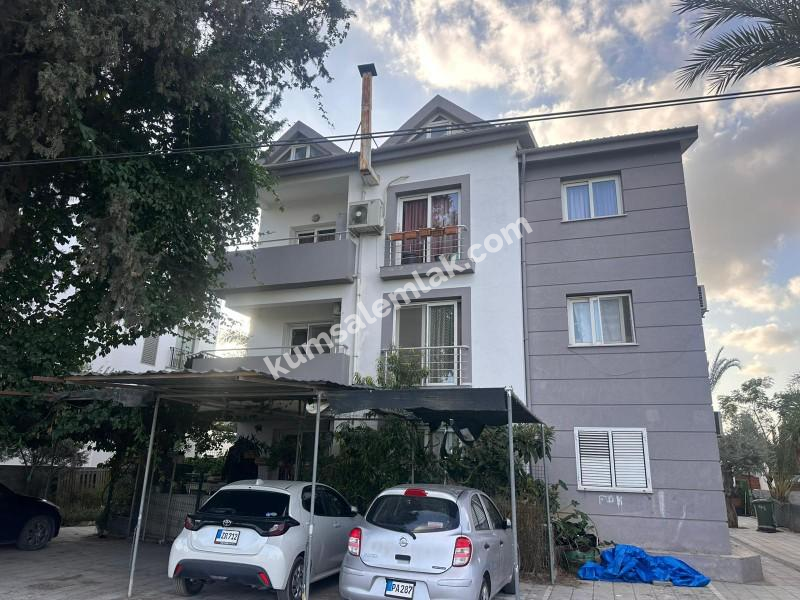 KÜÇÜK KAYMAKLI' DA ZEMİNKAT  SATILIK DAİRE
