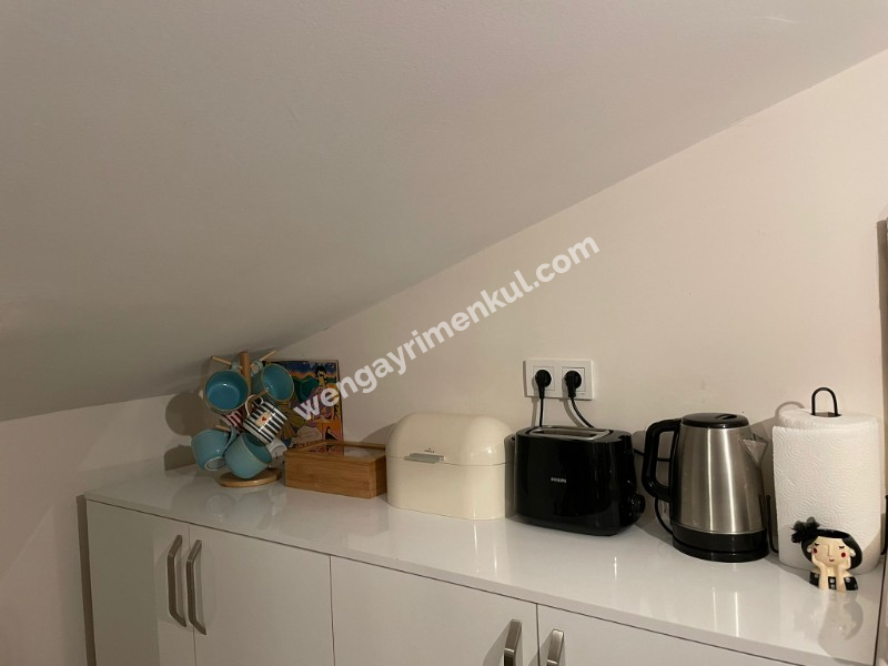 Wen Gayrimenkul den  Göktürk te Teraslı Çatı Katı 2+1 Kiralık Daire